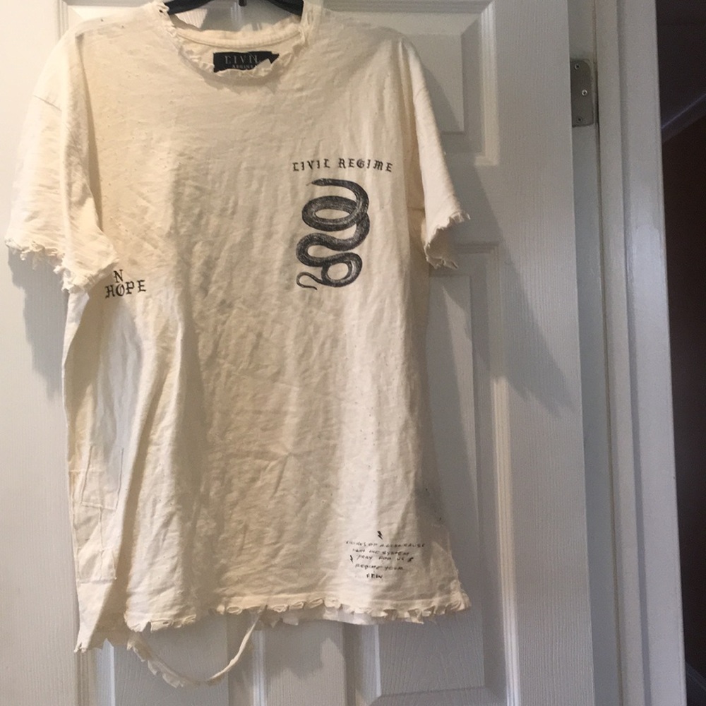 Civil Regime distressed, hole-y, torn shirt!!!